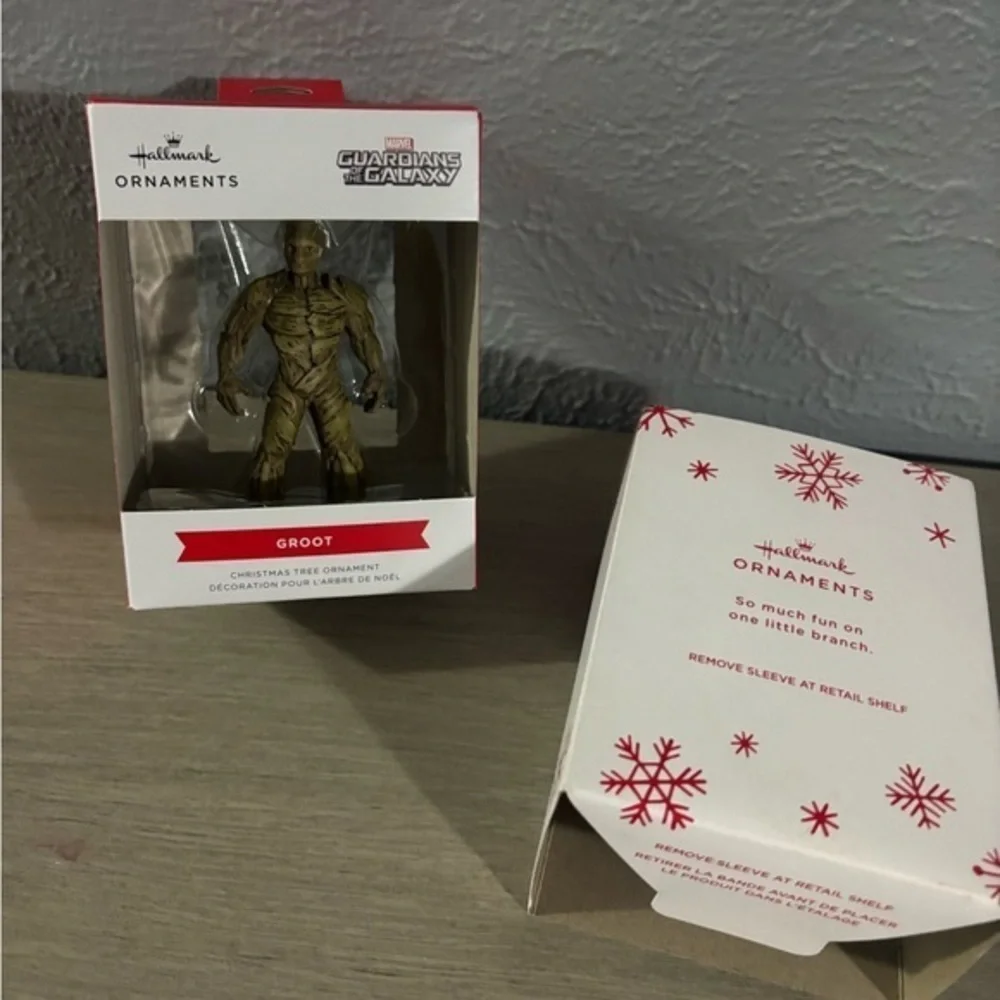 Hallmark Groot Christmas Tree Ornament - Gold